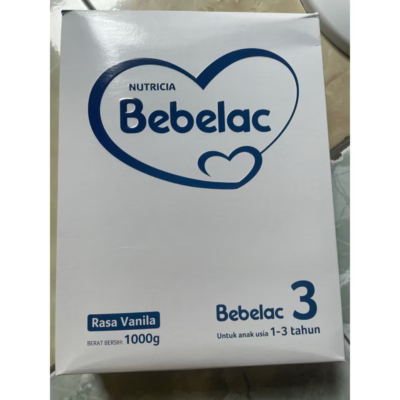 

Bebelac 3 rasa vanilla 1000gram DUS PUTIH KEMASAN ORIGINAL