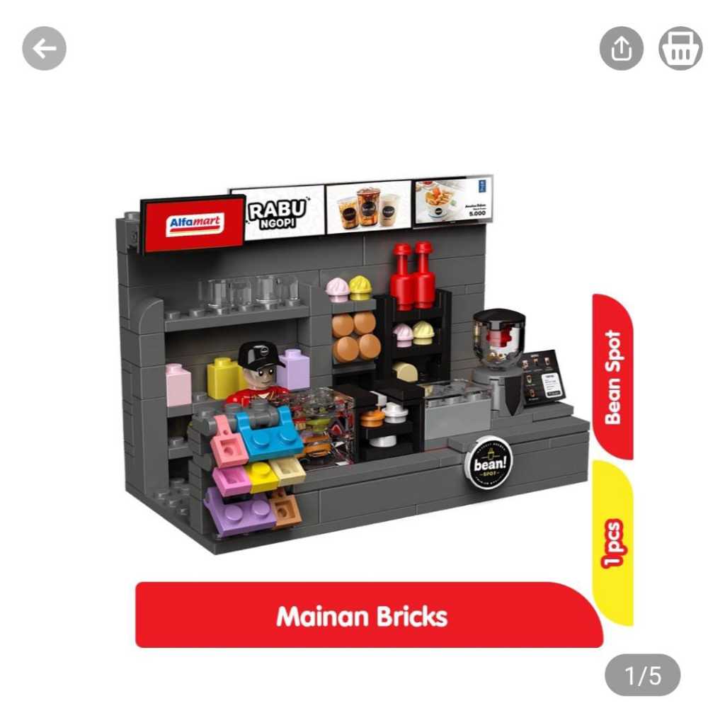 alfamart Lego mainan TOKO