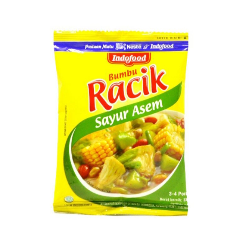 

bumbu racik sayur asem indofood 33g