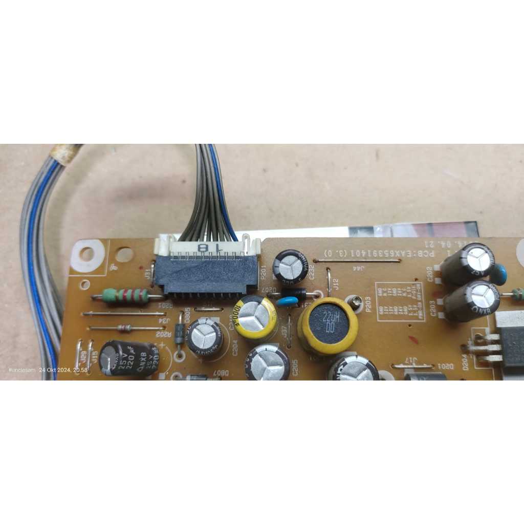 PSU - REGULATOR - POWER SUPPLY - MESIN TV LCD LG 32LB550A