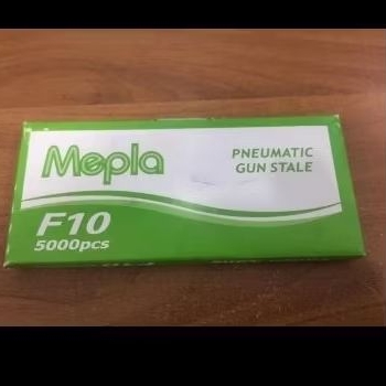 

Mepla F10 paku staples lurus hekter gun nailer anak staples 5000pcs F10