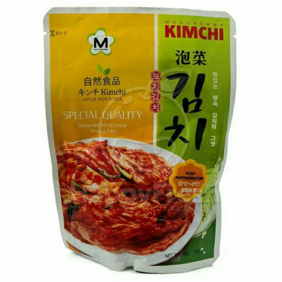 

Mugunghwa Kimci 300gr - Kimchi Sawi Halal MUI