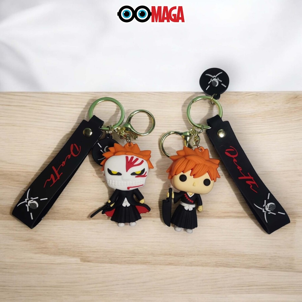 Gantungan Kunci Bleach / Bleach Keychain - Gantungan Kunci 3D Anime Bleach Ganci Ichigo