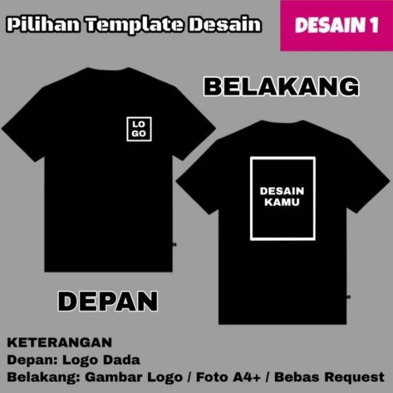 kaos sablon desain sendiri .Logo nama desain sendiri,kaos sablon custom