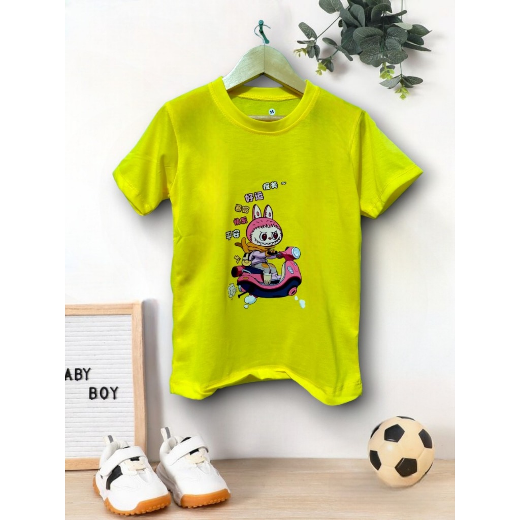 Baju kaos Anak Cewek Gambar Kuromi Umur 1-12tahun