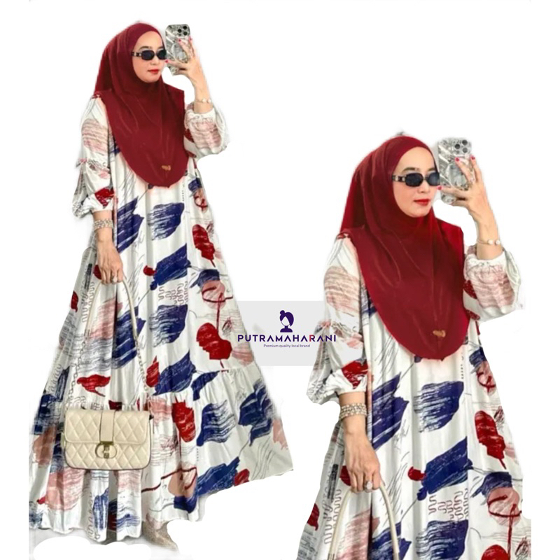 GAMIS SET HIJAB BERGO JUMBO RAYON TERBARU TERLARIS VIRAL PREMIUM KEKINIAN