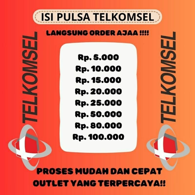 ISI PULSA TELKOMSEL MURAH
