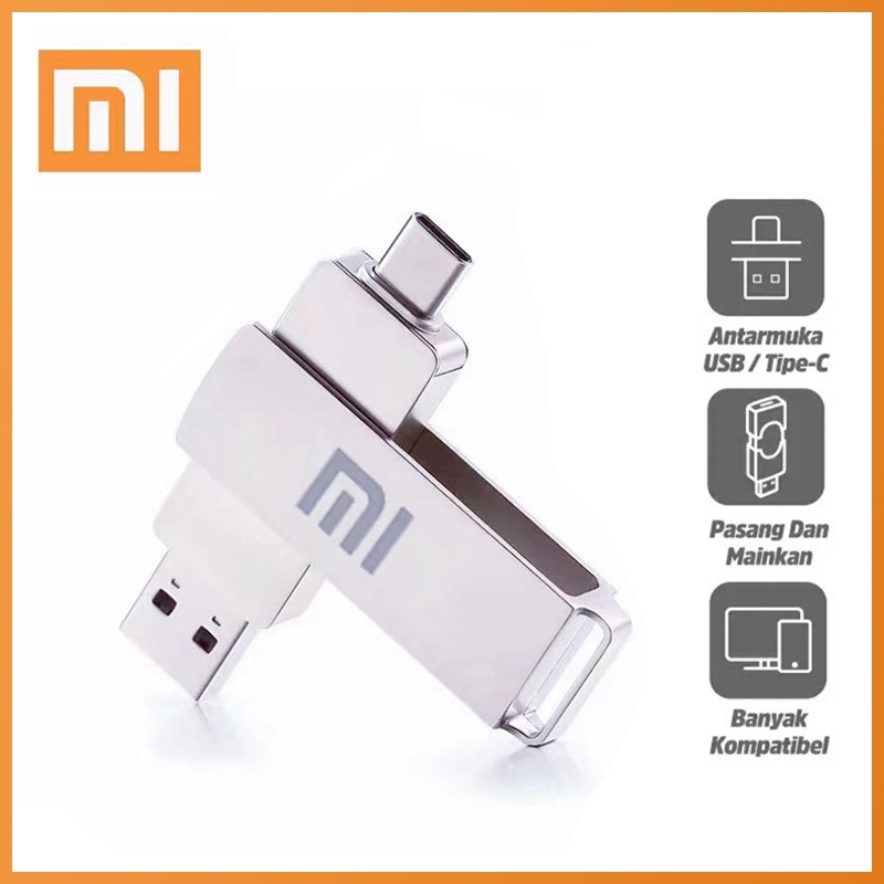 XIAOMI Flash Disk 2in1 Drive Typec USB OTG 512gb1tb2tb Hh speed storage Flash Drives