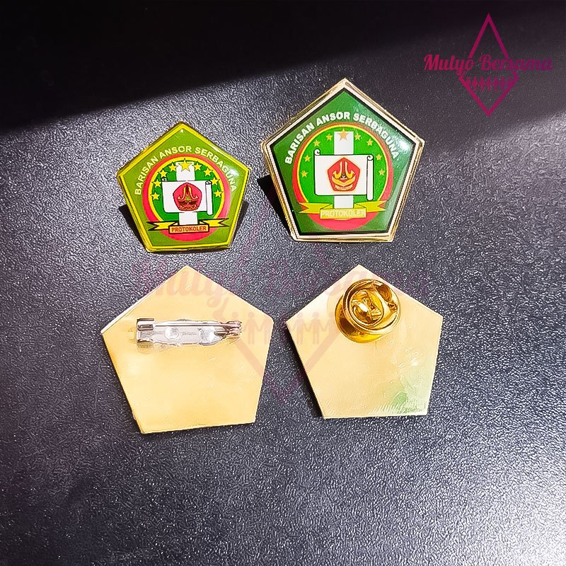 Pin Bros Banser Ansor Serbaguna Pin Barisan Ansor Serbaguna Protokoler - Mulyo Bersama