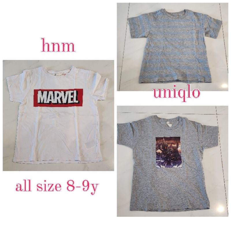 kaos anak cowok UNIQLO HNM original