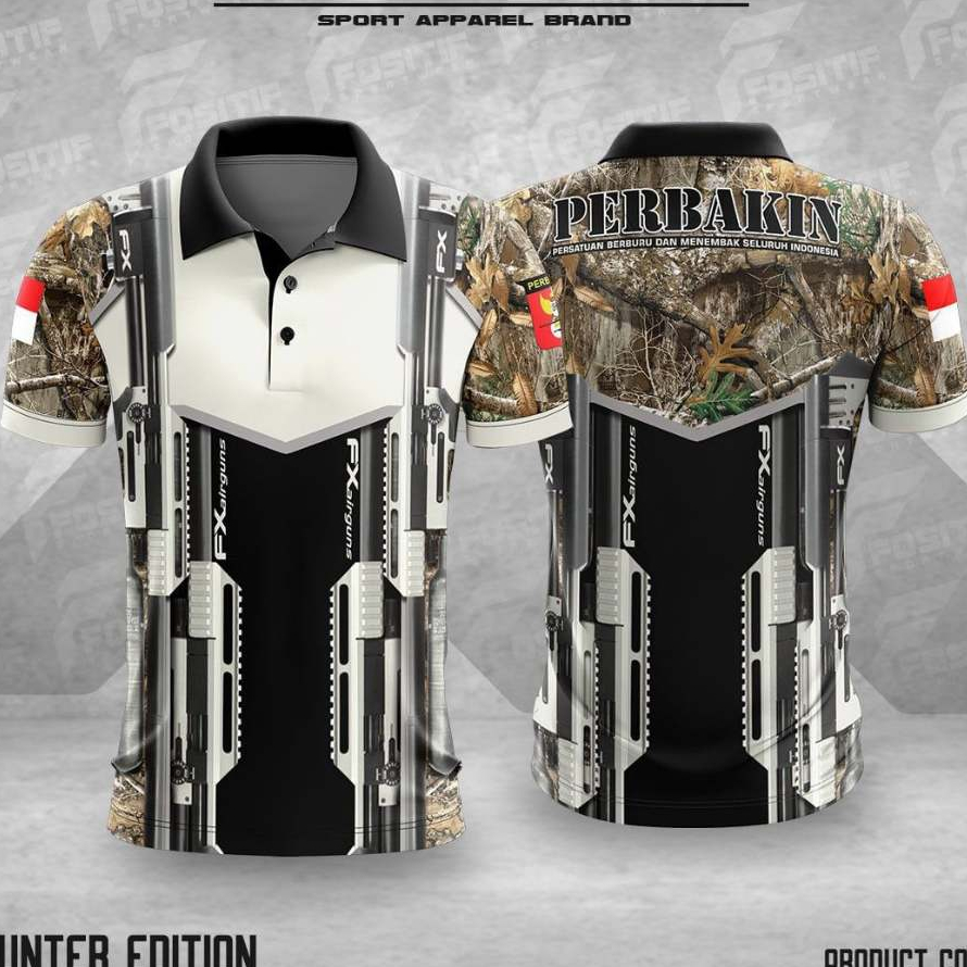 Baju Jersey Perbakin / Baju Camo Perbakin