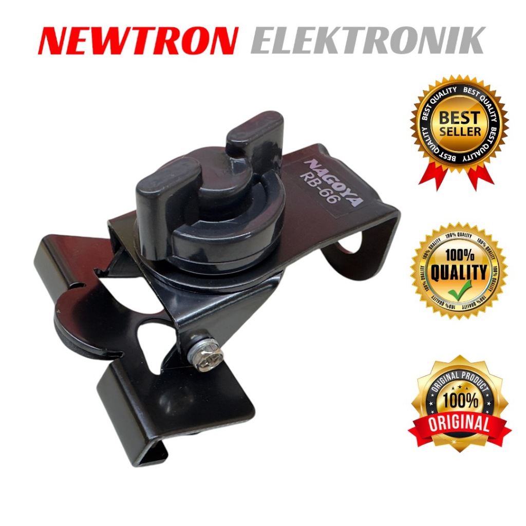 Bracket Antena Mobil RB66 NAGOYA Breket Braket Mount RB-66 B66 B-66 Antenna Radio Compatible Rig Ali