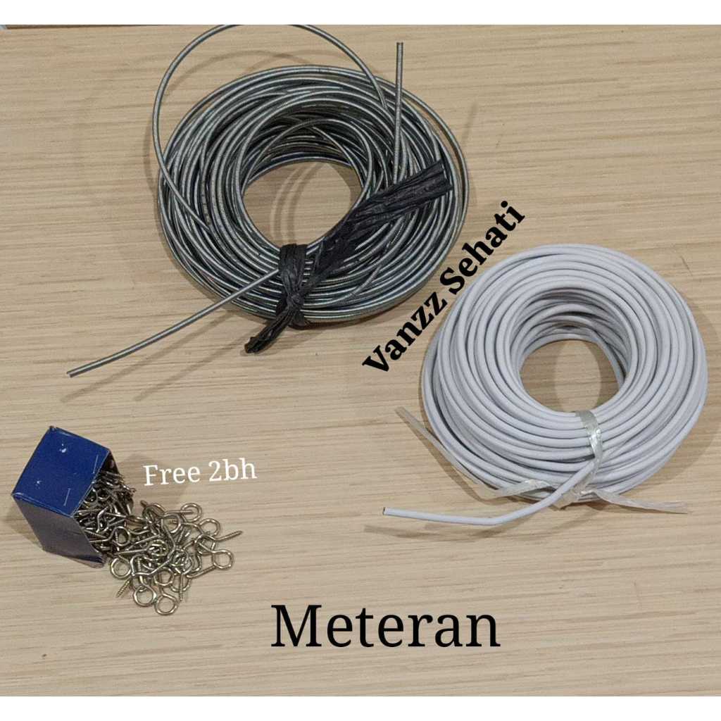 (1Meter) Kawat Per Gorden/ Kawat Gorden / Kawat Tirai