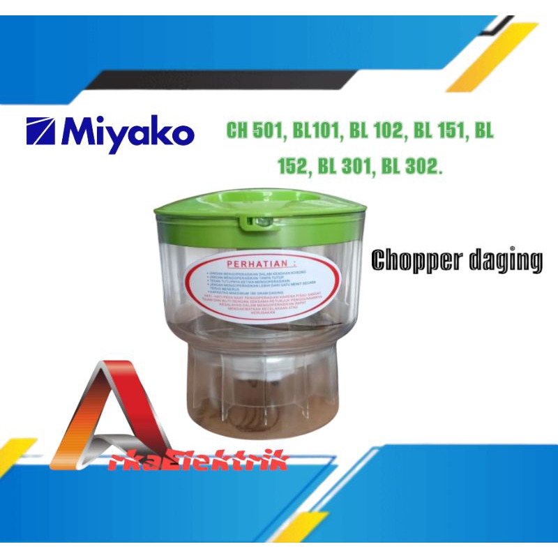 Chopper daging/meat chopper Untuk blender miyako