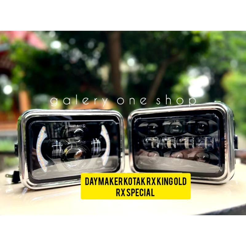 Lampu depan daymaker kotak rx king old lama rx spesial