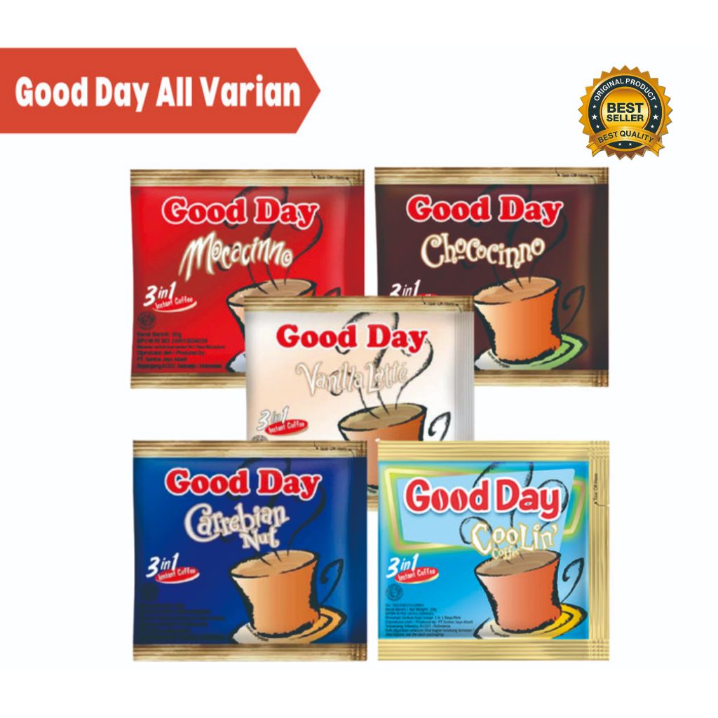 

GOOD DAY RENCENG ISI 10 BUNGKUS / GOOD DAY COOLIN RENTENG 10