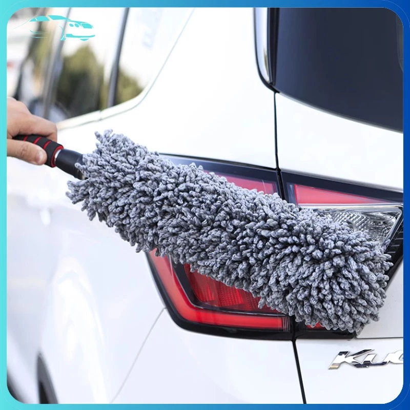 Kemoceng microfiber mobil Kemoceng microfiber panjang Kemoceng mobil anti gores Pembersih debu rumah