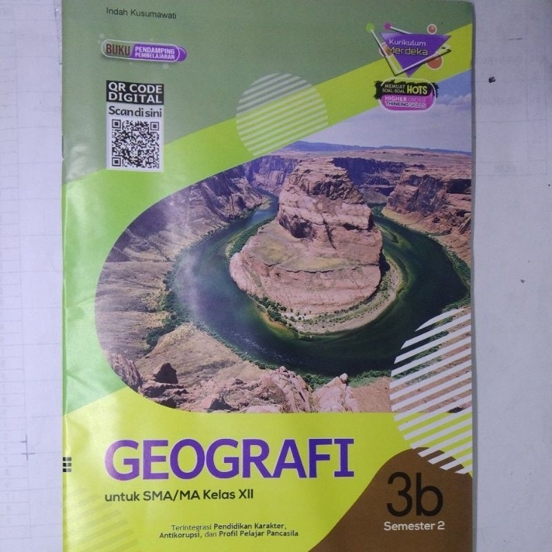 LKS SMA GEOGRAFI KELAS 12 SEMESTER 2 KURIKULUM MERDEKA