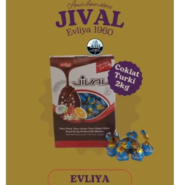 

coklat turki jival/jival/coklat evliya 2kg