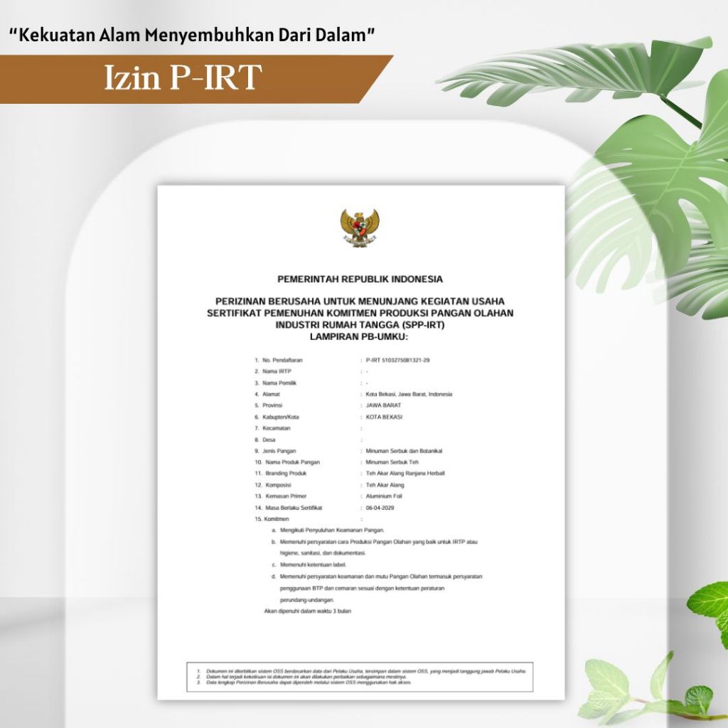 

Teh Celup Herbal Akar Alang-Alang Paket Sembuh 3 Pack Obat Gagal Ginjal Cuci Darah Kemih Prostat