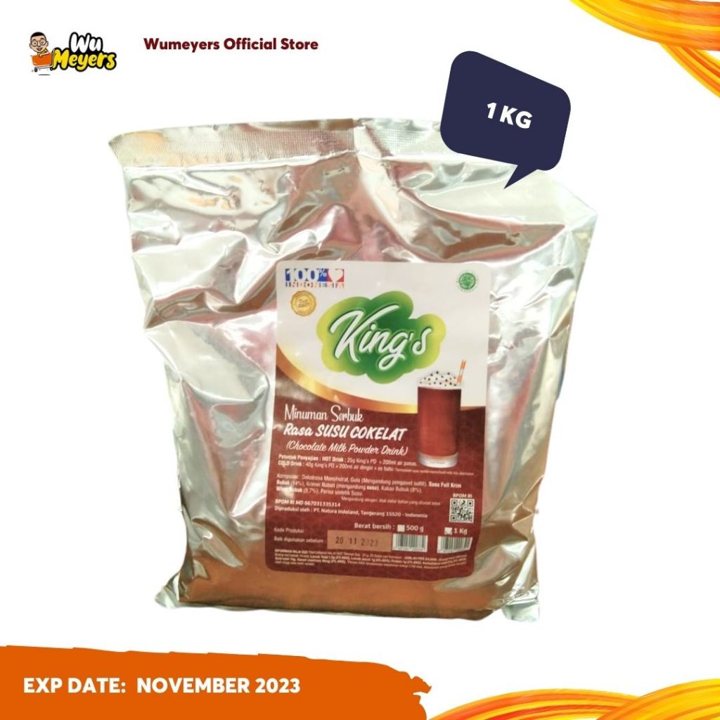

Minuman Bubuk Milo Susu Coklat Kings Powder Drink Milo Bubuk Minuman Milo 1 kg