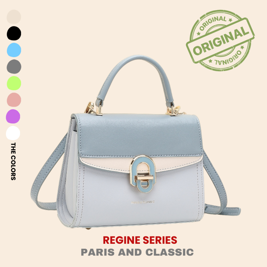 Tas Paris Classic Tas Wanita Import Fashion Handbag Tas Jinjing Tas Kerja Wanita[PC1081]