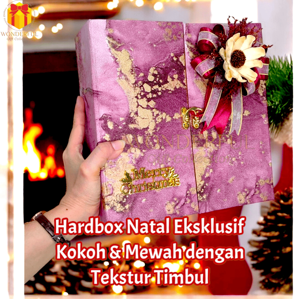 

Gift Box Natal / Christmas Hampers Hardbox / Model Lemari NLM25