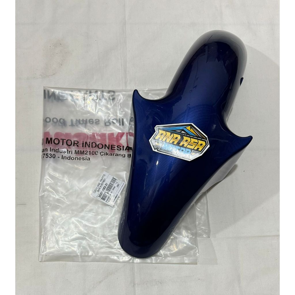 Fender Spakbor Depan Biru KIS Kawasaki Ninja SS R KIS Original - 35001-0063-3V
