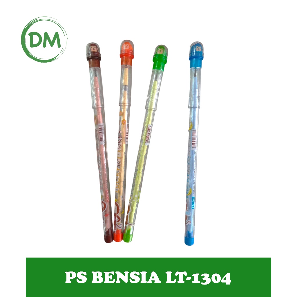 

PENSIL BENSIA MERK LANTU LT-1304 KARAKTER MONYET