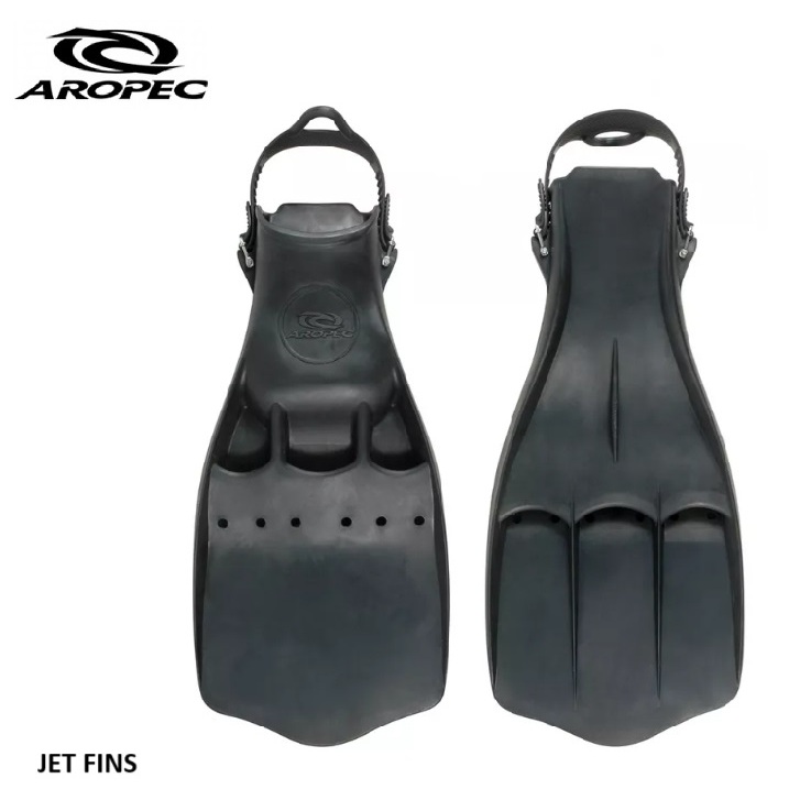 Aropec Fin Jet Full Rubber Power for Scuba Diving Technical Diving Scuba / Jet Fin Selam
