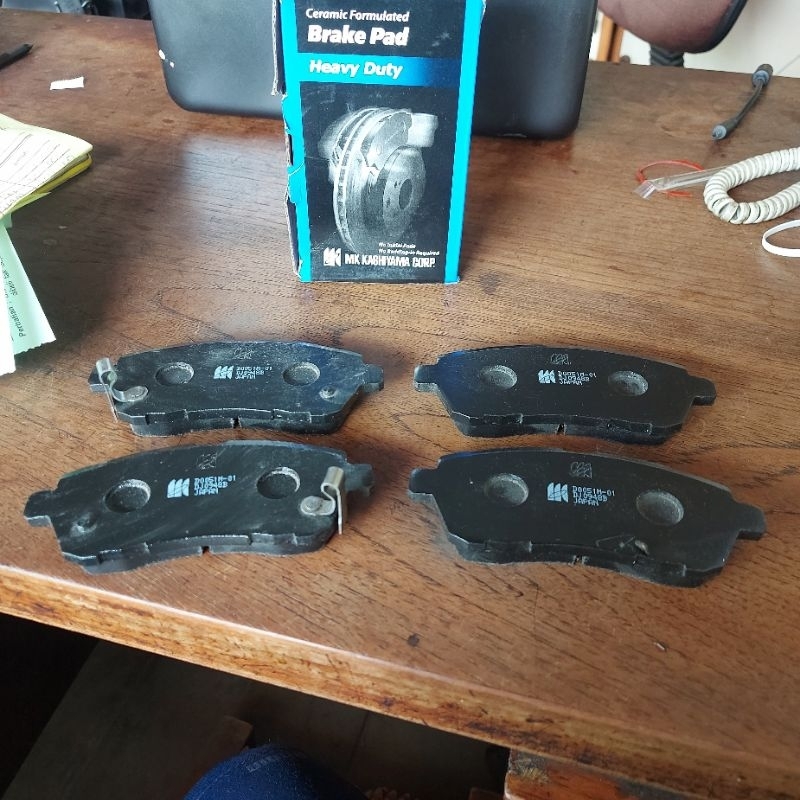 Brake Pad Kampas Rem Depan Ertiga (2013 - 2018)/Mazda 2/ Ford Fiesta 1.6 MK Kashiyama Blue Ori