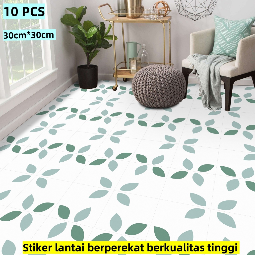 Stiker Dinding Tebal Tahan Air Stiker Lantai Anti Selip/Stiker Lantai Marmer/Stiker Vinil Lantai Mar