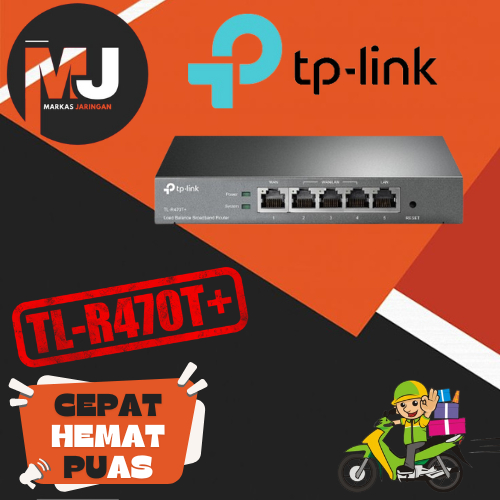 Tp Link Load Balance Broadband Router TL-R470T+ & TL-R480T+