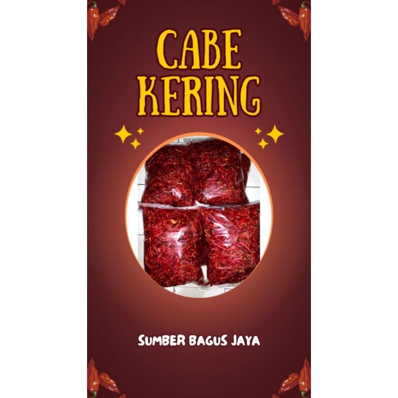 

CABE KERING CABE JAPLAK TEJA 1KG SUPER PEDAS ( TANPA TANGKAI )