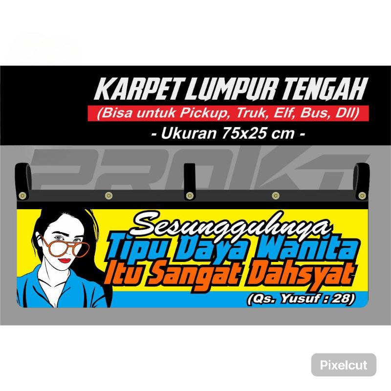 Karpet/Kepet Lumpur Cocok Untuk Pick Up, Truck, Bus Dan Ellf