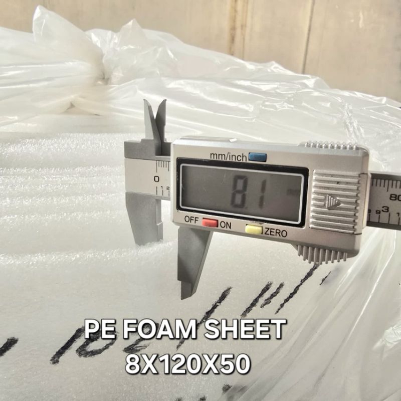 

PE FOAM SHEET 8MM / 08 PACKING KEMASAN METER / ROL