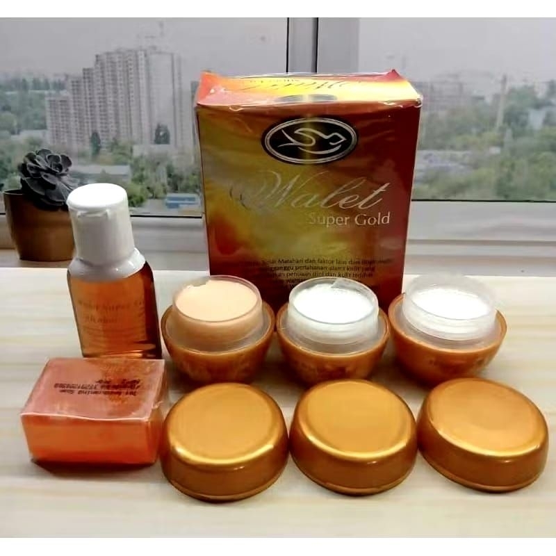 Paket Walet Gold 5in1 Pot Apel[]Cream Walet Gold Original