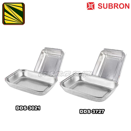 Subron Nampan Lubang / Nampan Tirisan Makanan Serbaguna / Nampan Lubang Stainless Steel