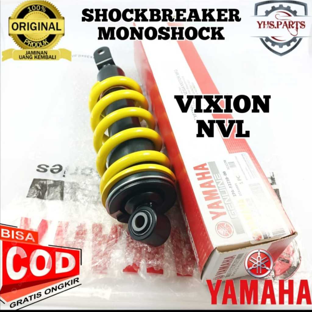 ASLI ORIGINAL SHOCKBREAKER BELAKANG YAMAHA YGP 1PA VIXION NEW OLD NVL SHOCK SHOK SOK SKOK