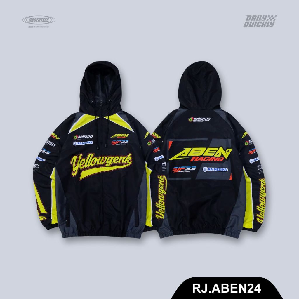 [NEW] RACERTEES X ABEN RACING - Jaket Parasut