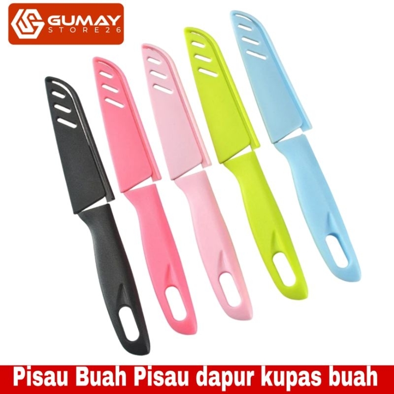 Pisau Dapur / Pisau Kupas Buah Sayur Tajam / Pisau Pemotong Makanan