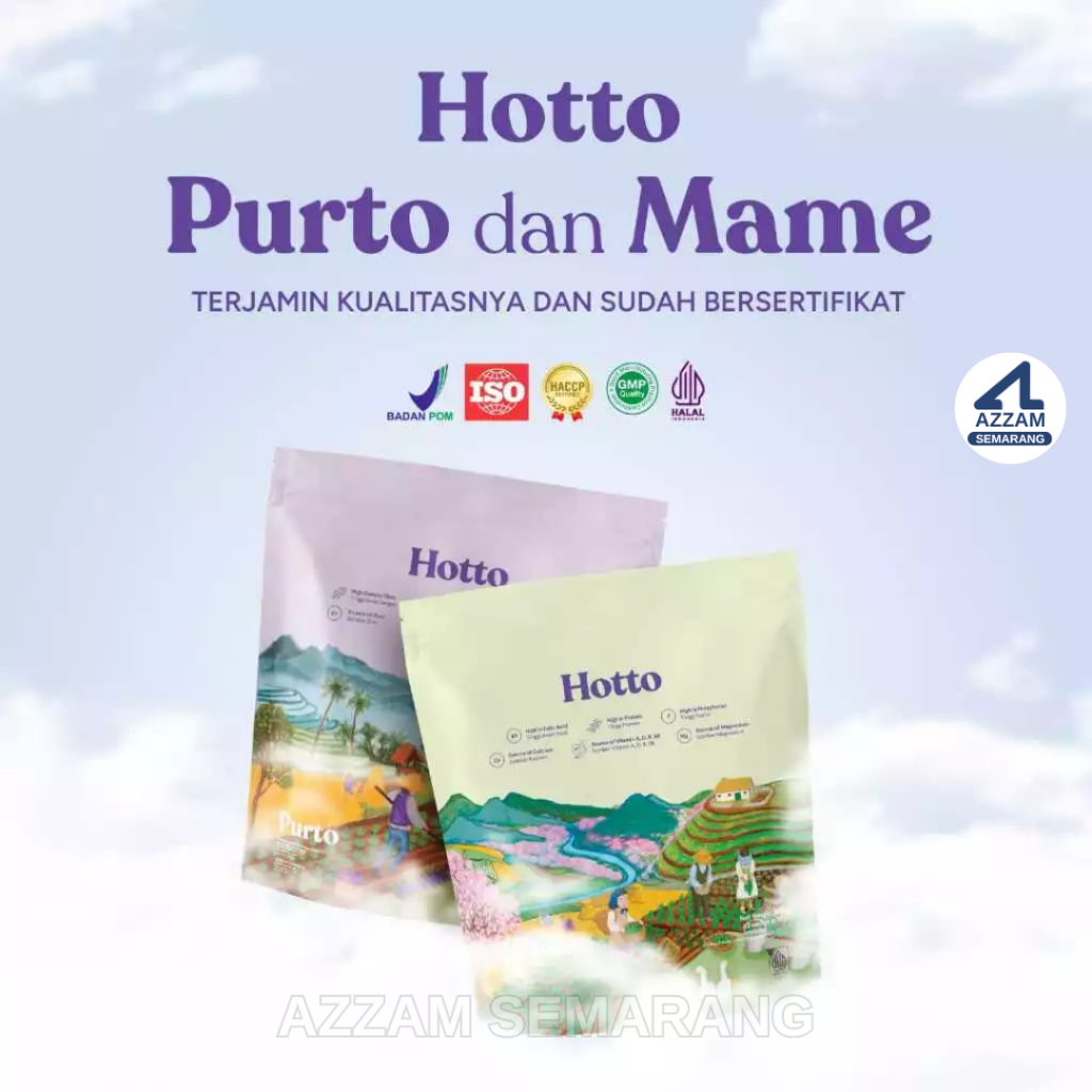 

HOTTO Multigrain - Hotto Purto Hotto Mame - Minuman Nutrisi Harian 1 Pouch