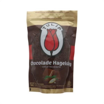 

Meses Coklat Hagelslag Tulip 500 Gram Pouch Original Pabrik