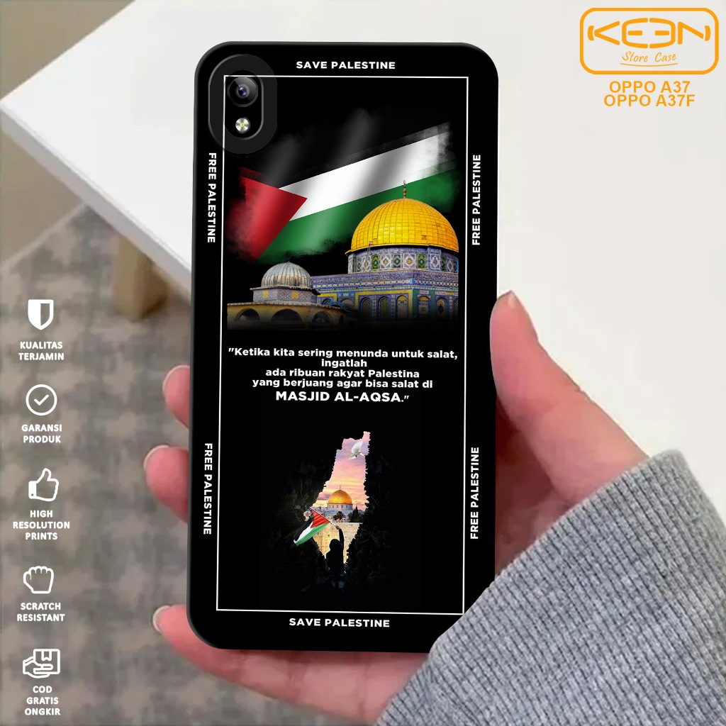 Case Oppo A37/A37F - Softcase Oppo A37/A37F Motif Palestine - Casing Hp Oppo A37/A37F - Case Hp - So