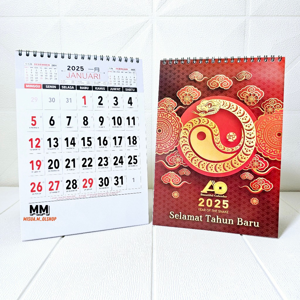 

KALENDER MEJA KERJA AO TAHUN 2025 TERBARU AO701 DAN AO702