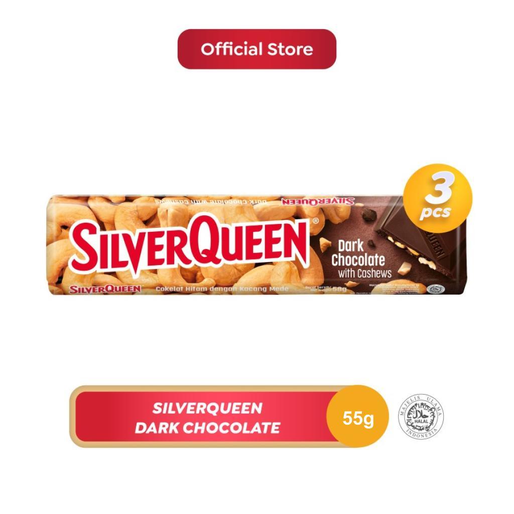

Silverqueen Dark Chocolate 55 g x 3 pcs