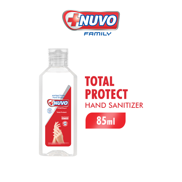 Nuvo Hand Sanitizer Merah Total Protect Botol 85 ml