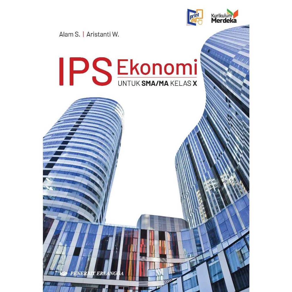 

KODE O18E PENERBIT ERLANGGA BUKU IPS EKONOMI REV KLS 1 KM