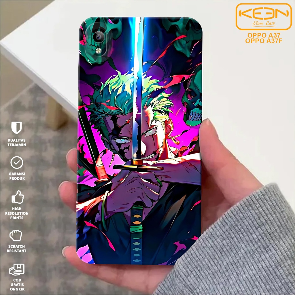 Case Oppo A37/A37F - Softcase Oppo A37/A37F Motif Zoro - Casing Hp Oppo A37/A37F - Case Hp - Softcas