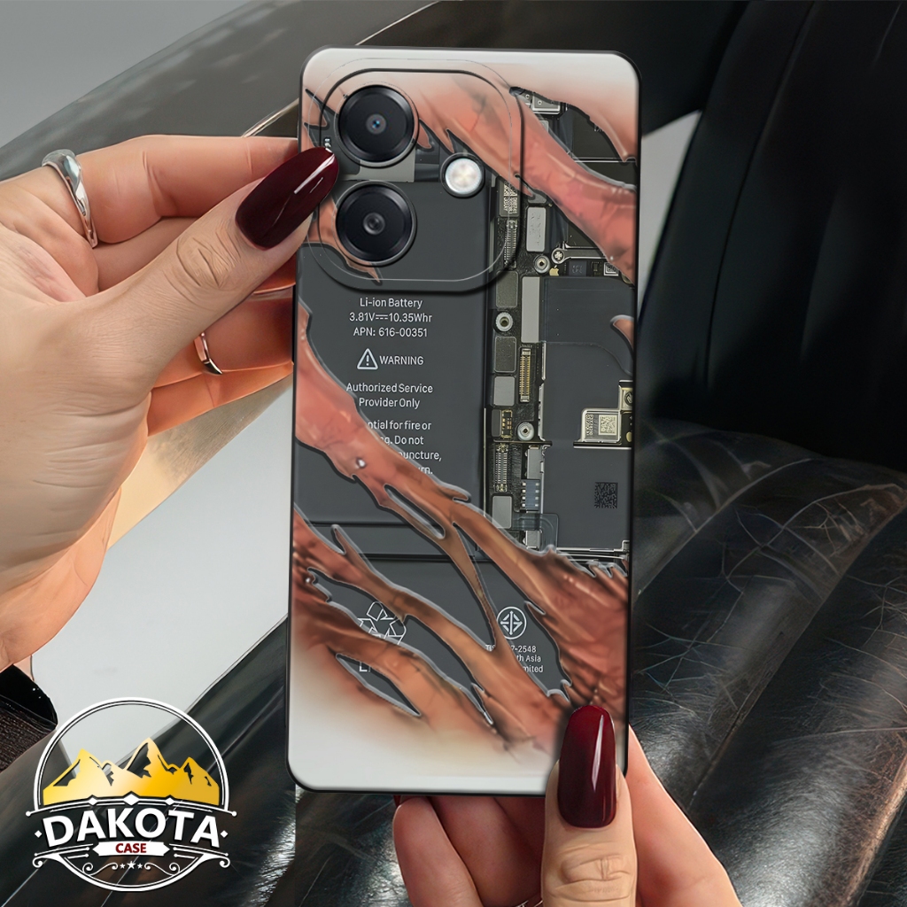 Dakota - Case Hp Murah - Oppo A3x / A3 Nfc Terbaru 2024 - Casing tebal lembut - Full cover - Fashion